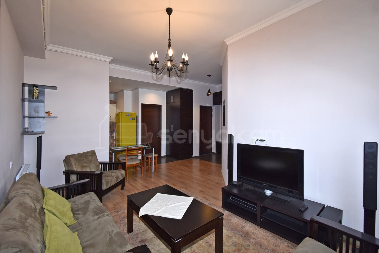 2 Սենյականոց Բնակարան Նորակառույցում, 70քմ, 4/12 հարկ, Կապիտալ Վերանորոգված, Կահավորված