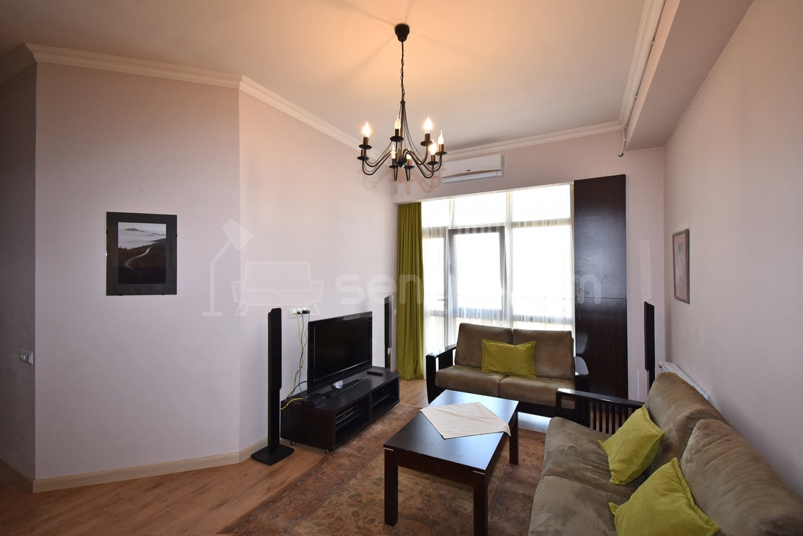 2 Սենյականոց Բնակարան Նորակառույցում, 70քմ, 4/12 հարկ, Կապիտալ Վերանորոգված, Կահավորված