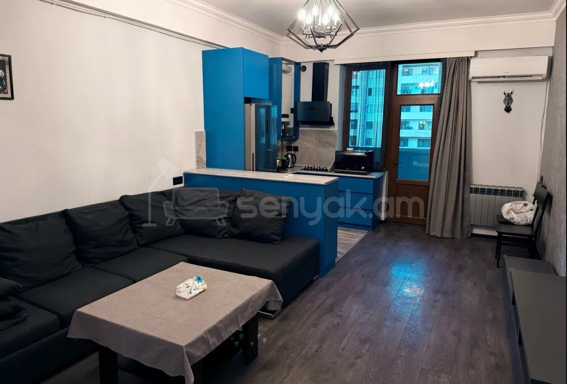 2 Սենյականոց Բնակարան Նորակառույցում, 70քմ, 6/12 հարկ, Կապիտալ Վերանորոգված, Կահավորված