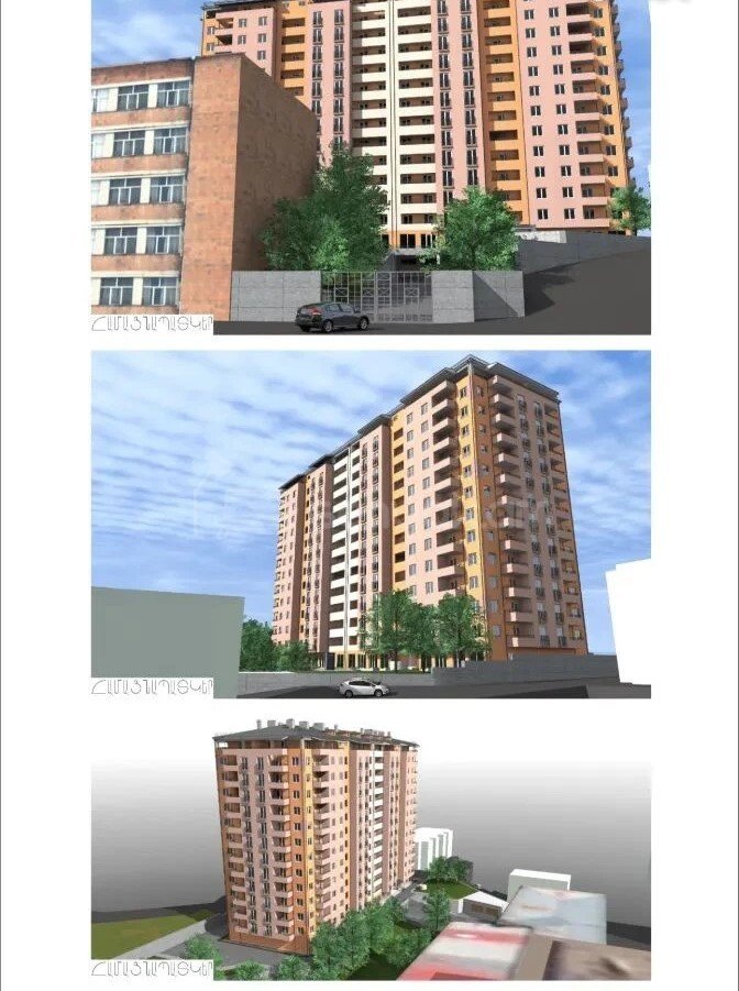 3 Սենյականոց Բնակարան Նորակառույցում, 107քմ, 5/13 հարկ, Կապիտալ Վերանորոգված