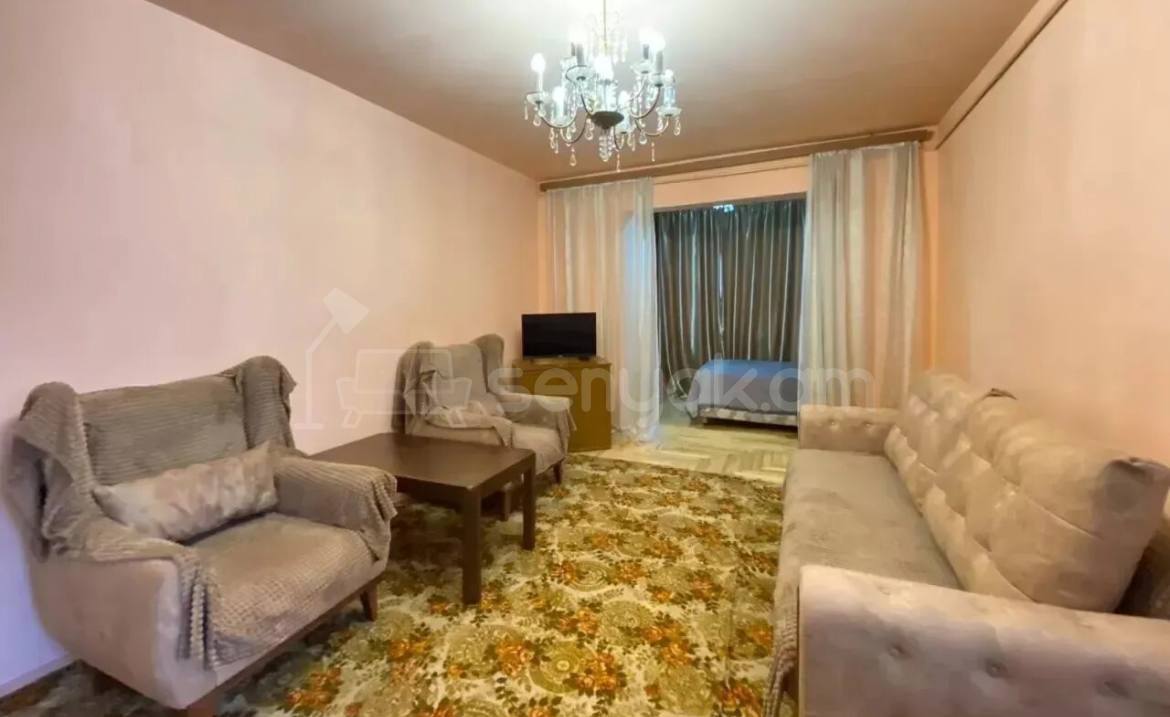 2 Սենյականոց Բնակարան, 47քմ, 9/9 հարկ, Կոսմետիկ Վերանորոգված, Կահավորված