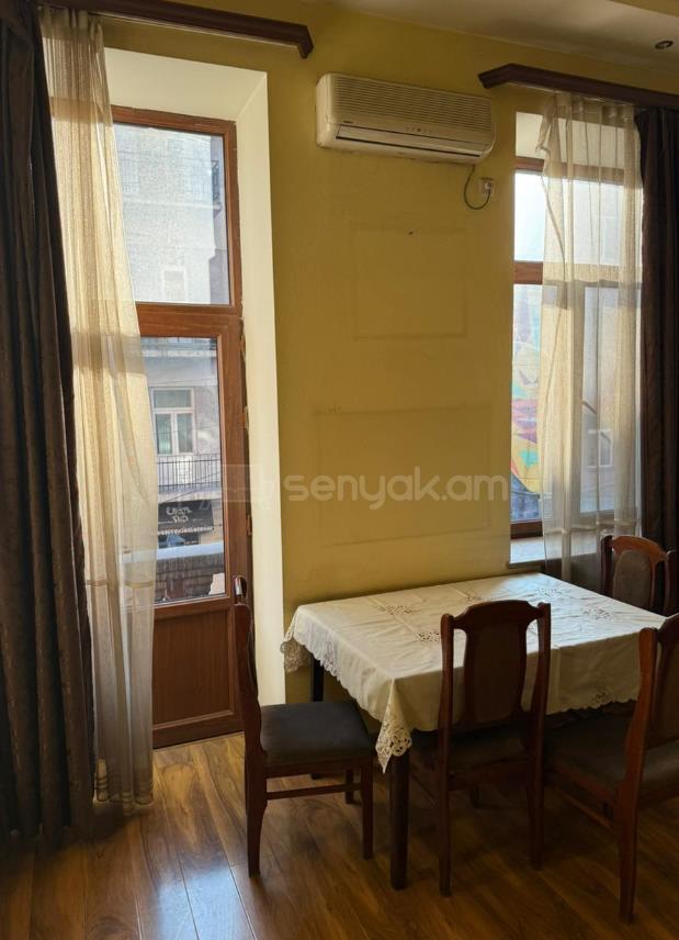 1 Սենյականոց Բնակարան Քարե Շենքում, 45քմ, 2/4 հարկ, Կապիտալ Վերանորոգված, Կահավորված