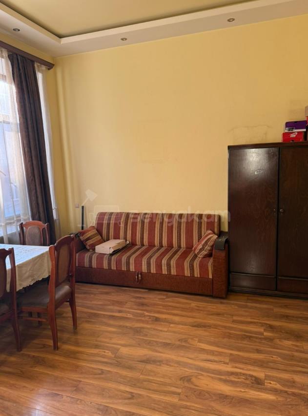 1 Սենյականոց Բնակարան Քարե Շենքում, 45քմ, 2/4 հարկ, Կապիտալ Վերանորոգված, Կահավորված