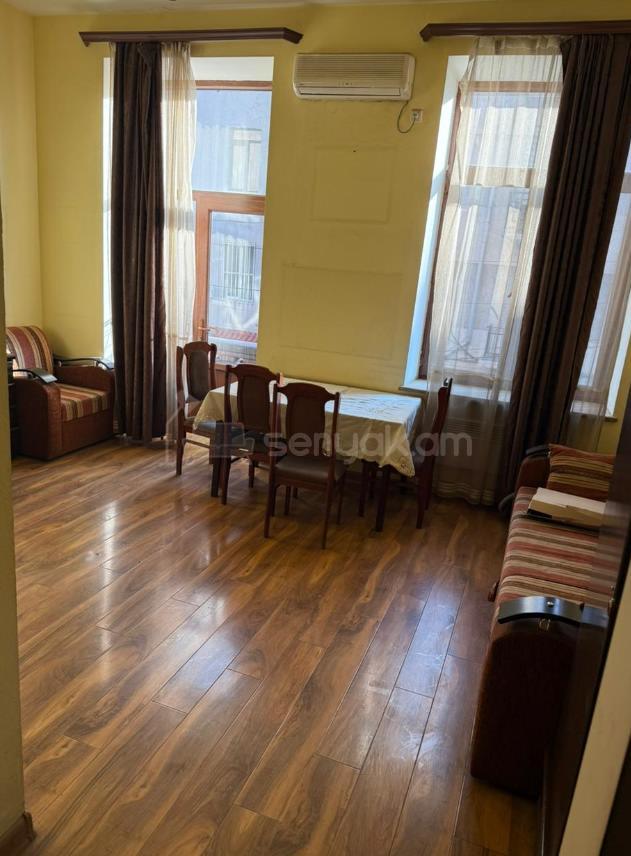 1 Սենյականոց Բնակարան Քարե Շենքում, 45քմ, 2/4 հարկ, Կապիտալ Վերանորոգված, Կահավորված