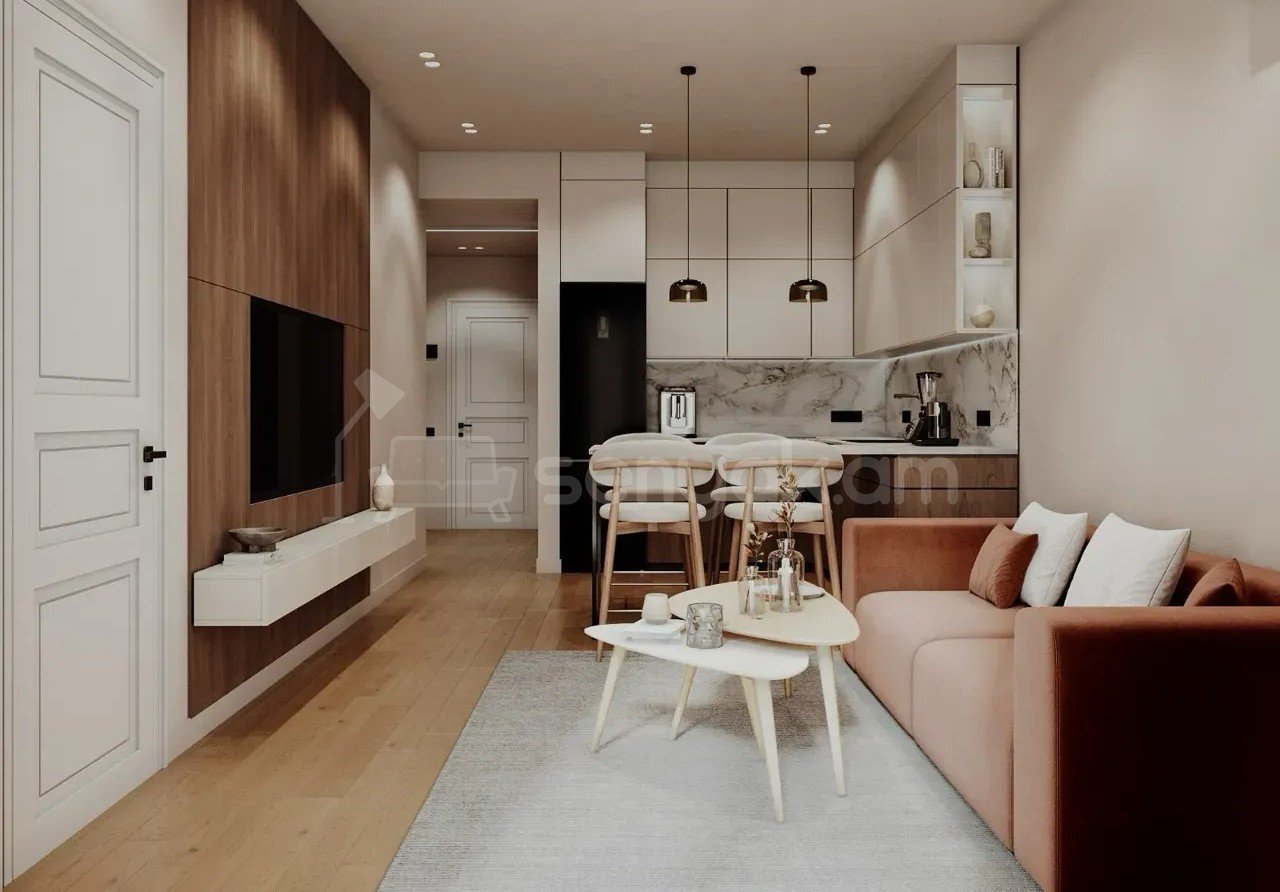 3 Սենյականոց Բնակարան Նորակառույցում, 60քմ, 8/15 հարկ, Դիզայներական Վերանորոգված, Կահավորված, Արևկող