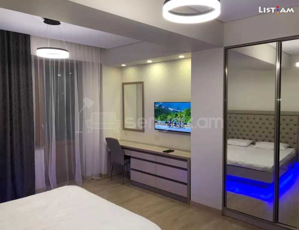 3 Սենյականոց Բնակարան Նորակառույցում, 80քմ, 7/12 հարկ, Դիզայներական Վերանորոգված