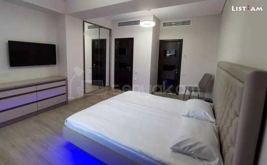 3 Սենյականոց Բնակարան Նորակառույցում, 80քմ, 7/12 հարկ, Դիզայներական Վերանորոգված