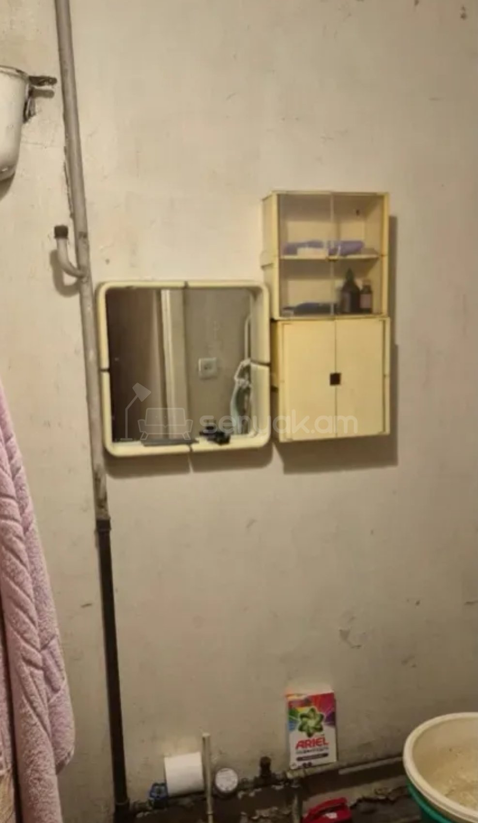 1 Սենյականոց Բնակարան Քարե Շենքում, 37քմ, 4/5 հարկ, Պետական Վիճակում