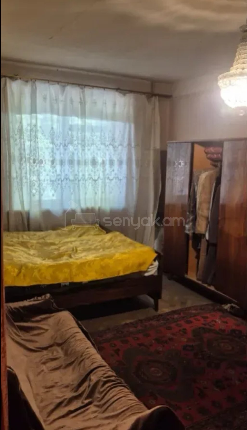 1 Սենյականոց Բնակարան Քարե Շենքում, 37քմ, 4/5 հարկ, Պետական Վիճակում