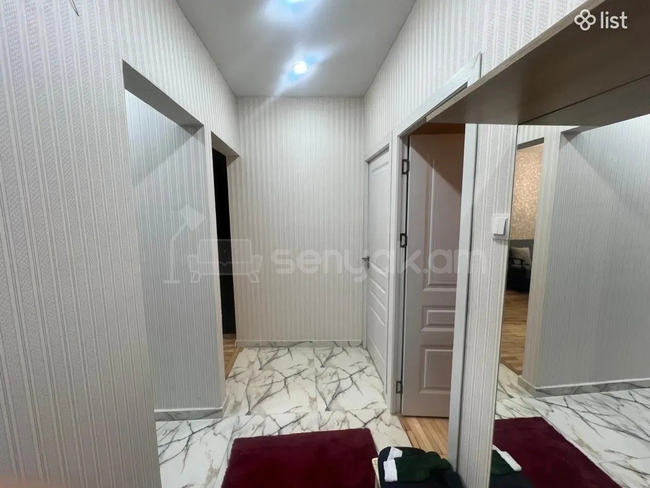 3 Սենյականոց Բնակարան Քարե Շենքում, 75քմ, 4/5 հարկ, Նորմալ Վիճակում