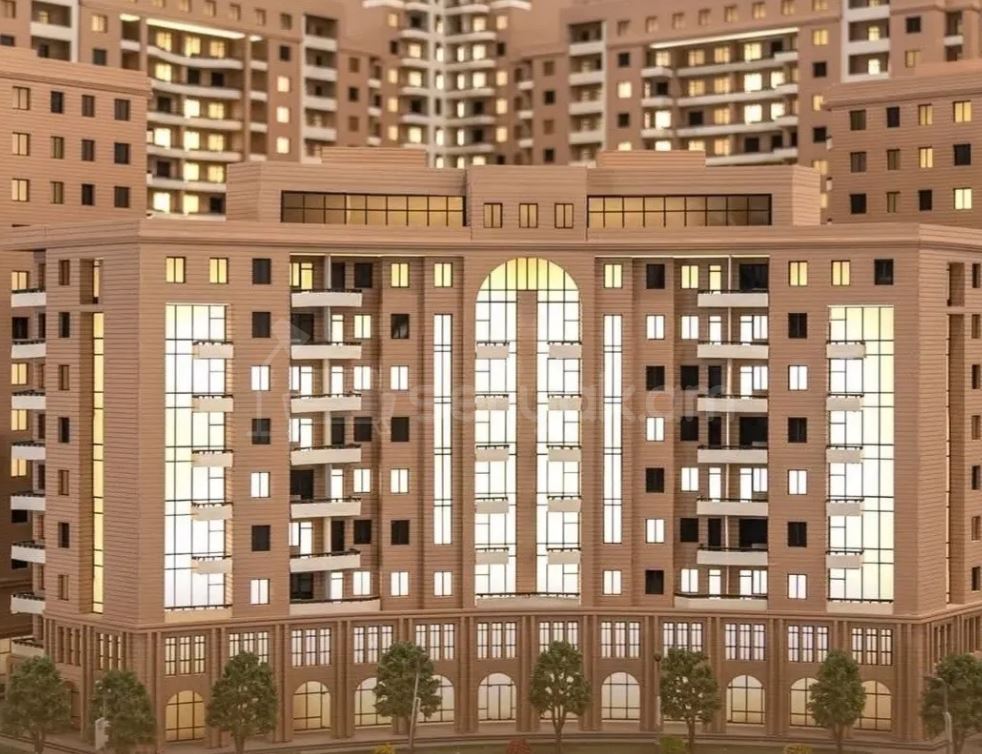 2 Սենյականոց Բնակարան Նորակառույցում, 51քմ, 10/18 հարկ, Զրոյական Վիճակում