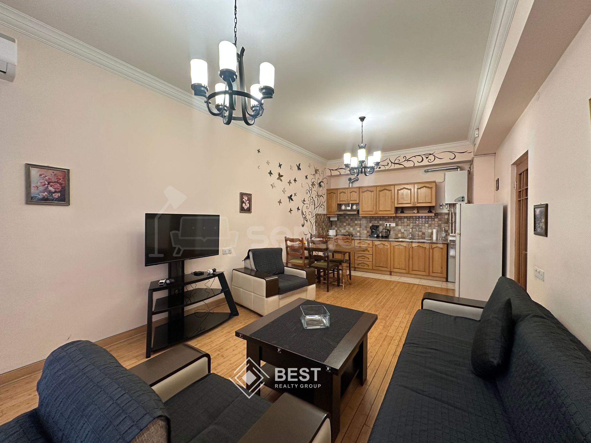 2 Սենյականոց Բնակարան Նորակառույցում, 76քմ, 11/14 հարկ, Կապիտալ Վերանորոգված, Կահավորված, Արևկող