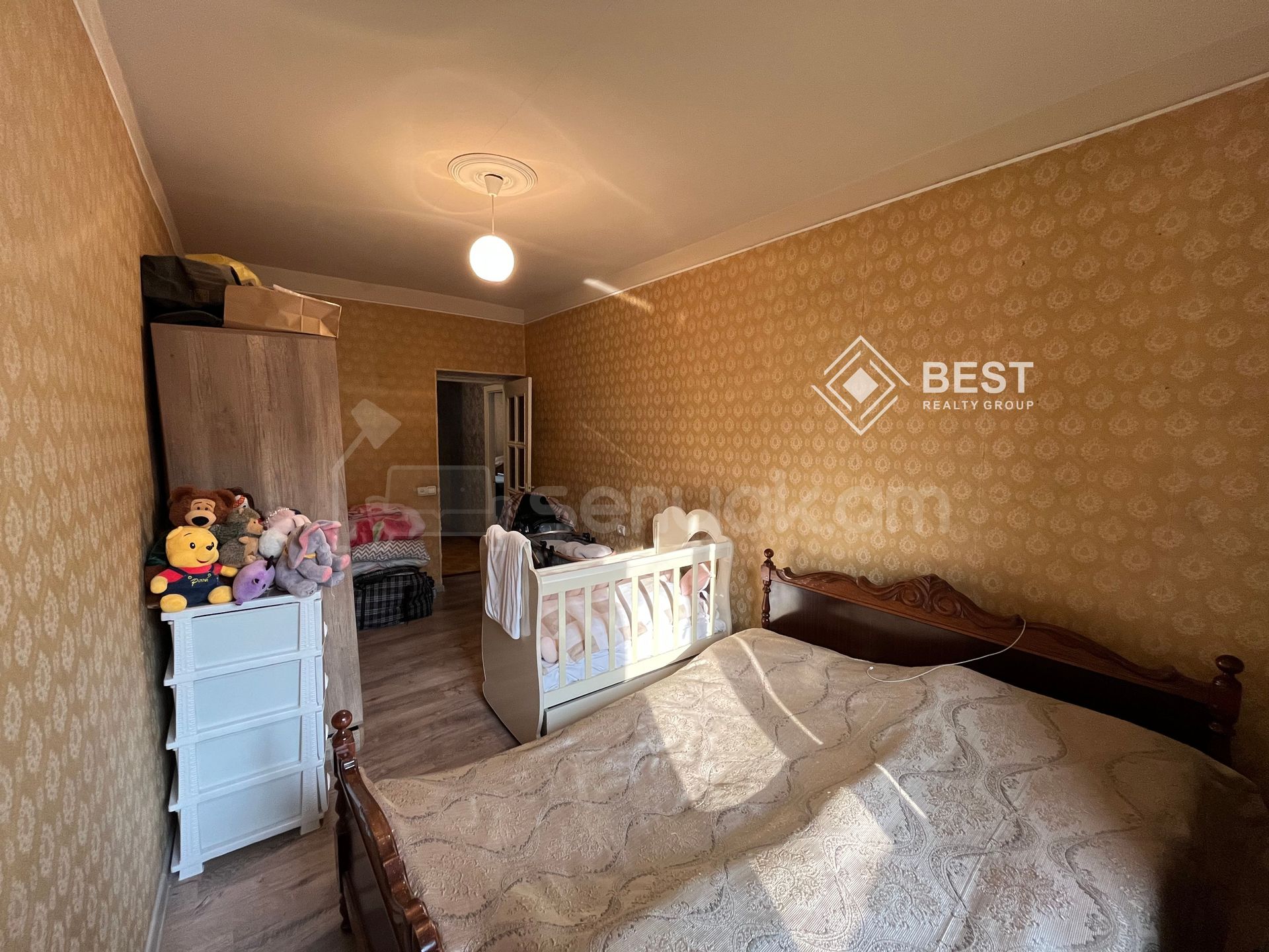 2 Սենյականոց Բնակարան Քարե Շենքում, 54քմ, 2/5 հարկ, Կոսմետիկ Վերանորոգված