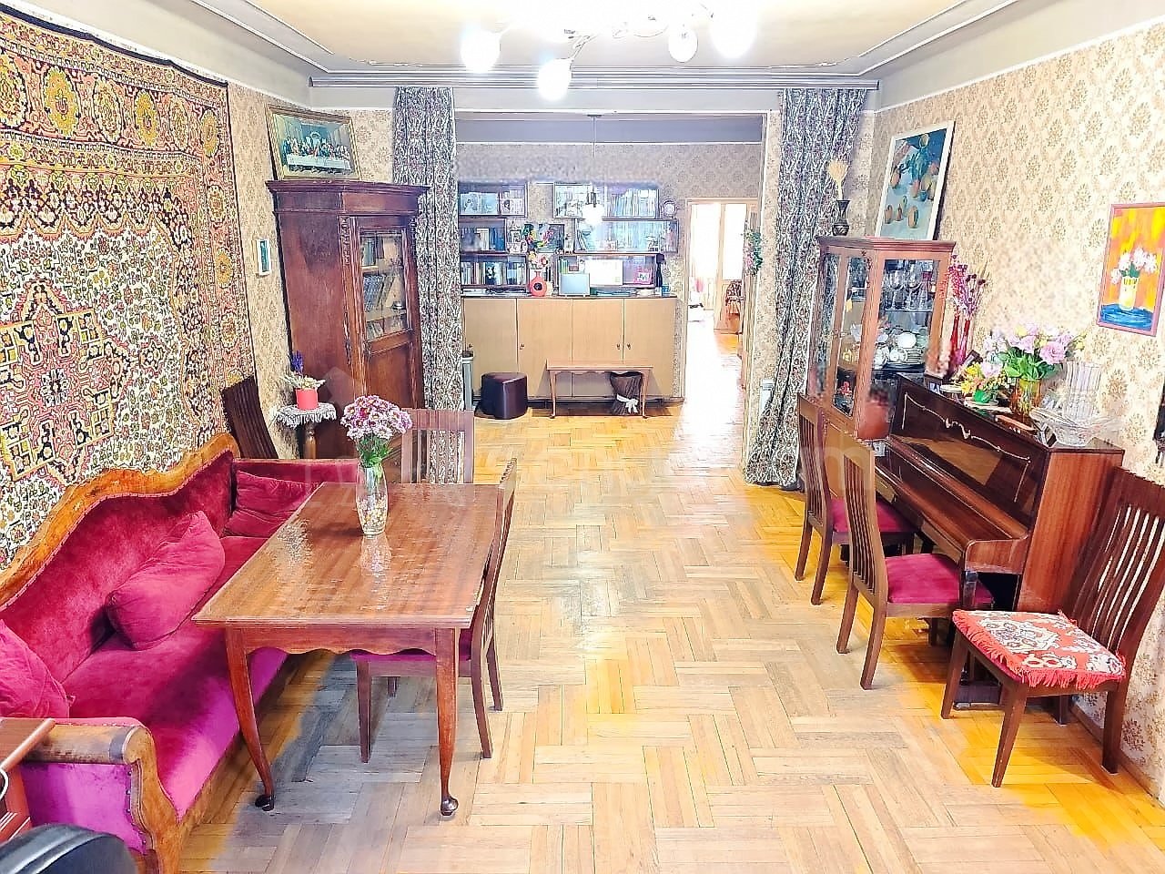 2 Սենյականոց Բնակարան Քարե Շենքում, 72քմ, 1/7 հարկ, Նորմալ Վիճակում