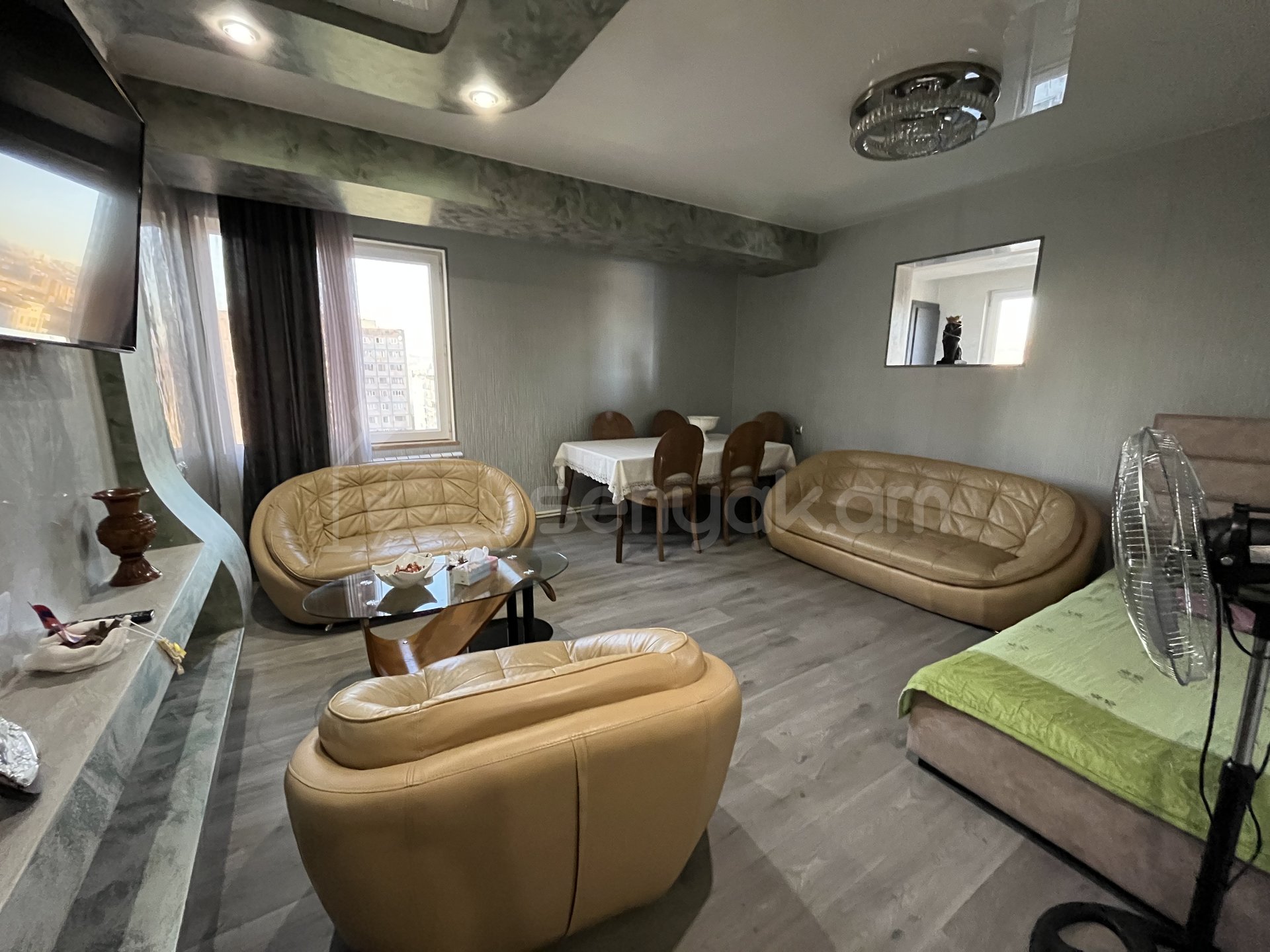 3 Սենյականոց Բնակարան, 81քմ, 12/14 հարկ, Կապիտալ Վերանորոգված