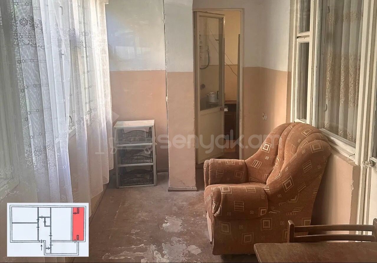 3 Սենյականոց Բնակարան, 74քմ, 1/9 հարկ, Պետական Վիճակում