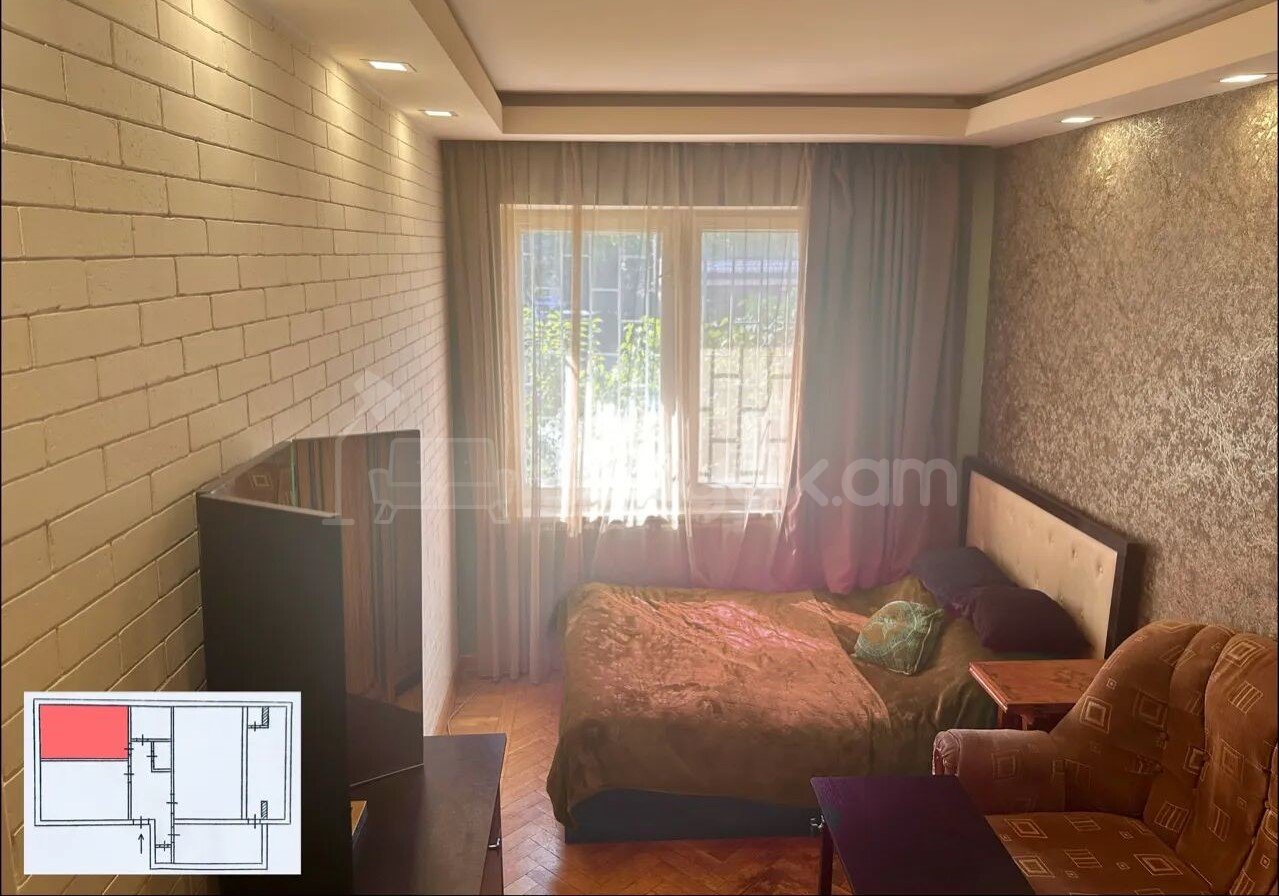 3 Սենյականոց Բնակարան, 74քմ, 1/9 հարկ, Պետական Վիճակում