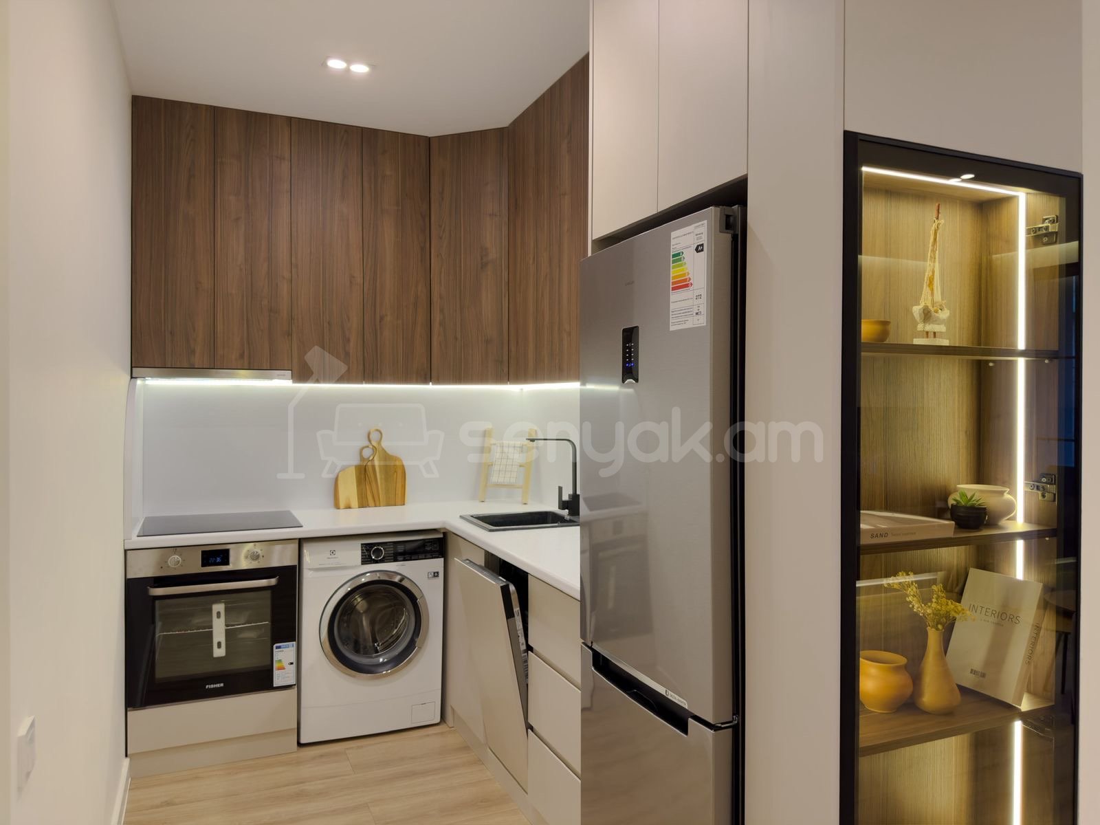 2 Սենյականոց Բնակարան, 49քմ, 2/9 հարկ, Դիզայներական Վերանորոգված