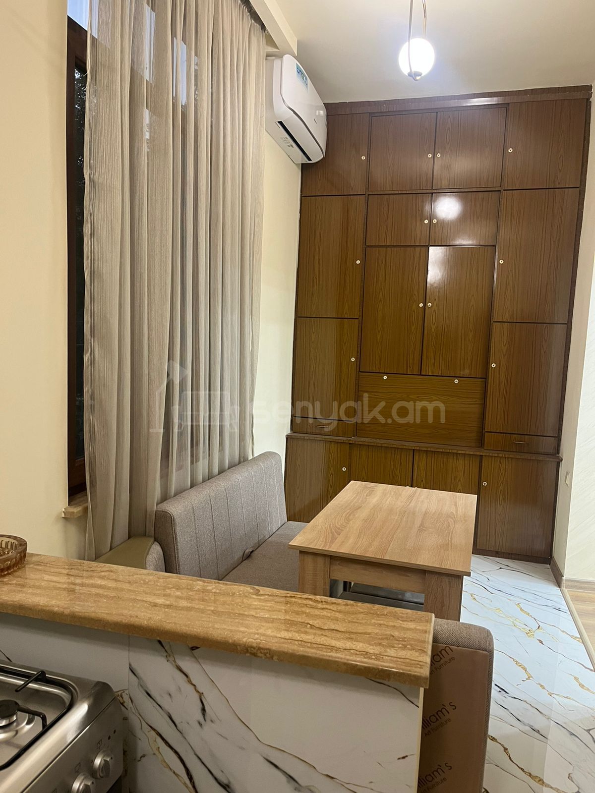 2 Սենյականոց Բնակարան Քարե Շենքում, 53քմ, 2/6 հարկ, Կապիտալ Վերանորոգված, Կահավորված, Արևկող