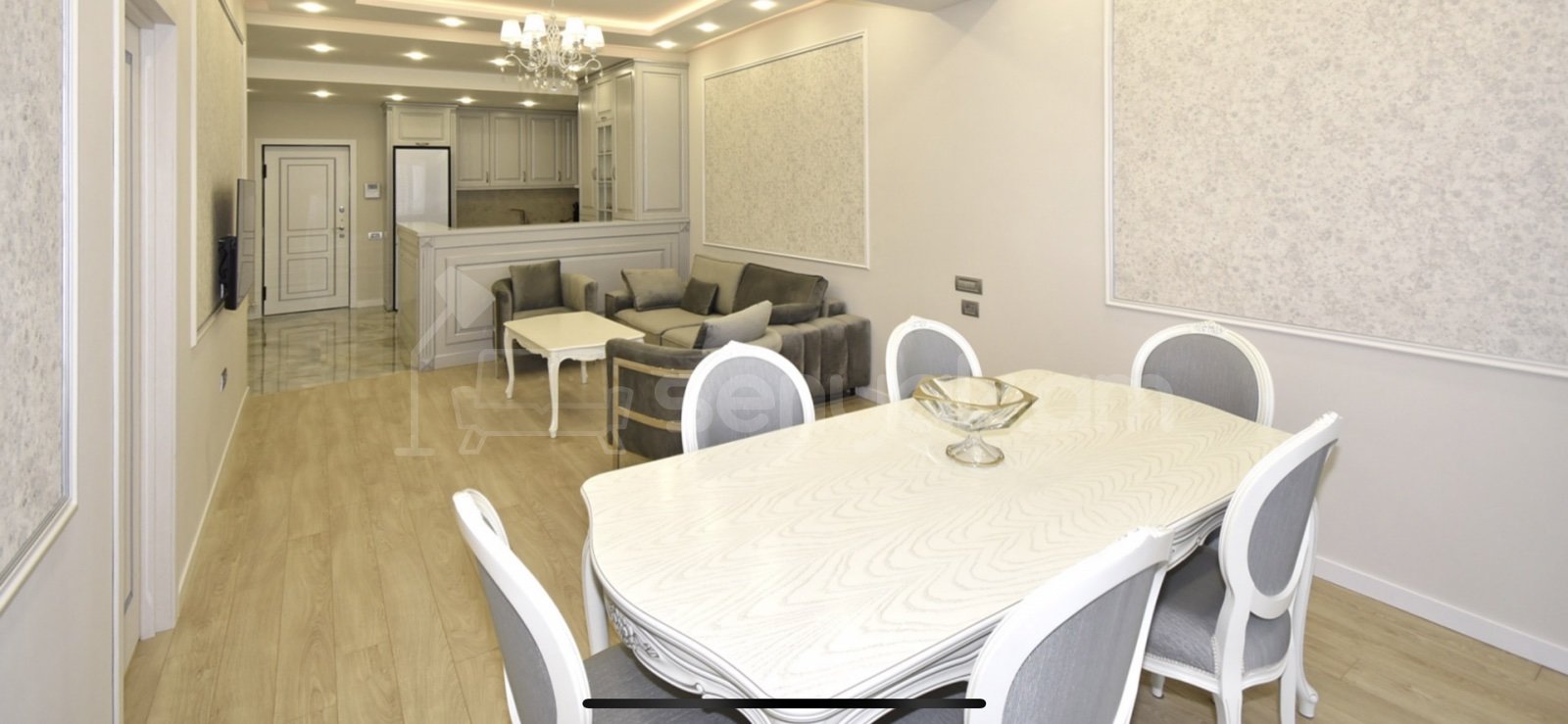 2 Սենյականոց Բնակարան Նորակառույցում, 55քմ, 7/12 հարկ, Դիզայներական Վերանորոգված