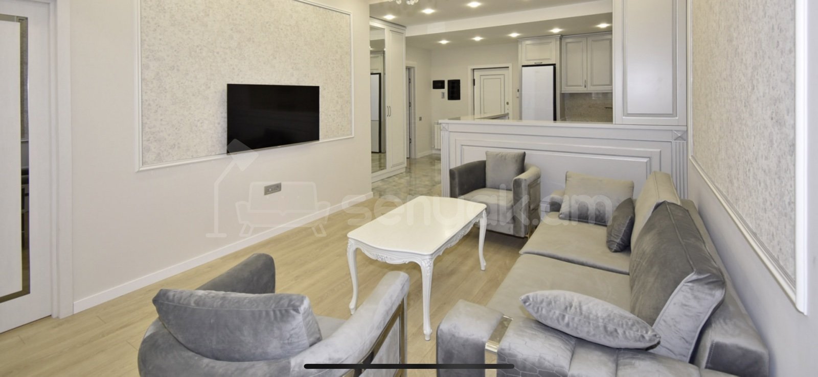 2 Սենյականոց Բնակարան Նորակառույցում, 55քմ, 7/12 հարկ, Դիզայներական Վերանորոգված