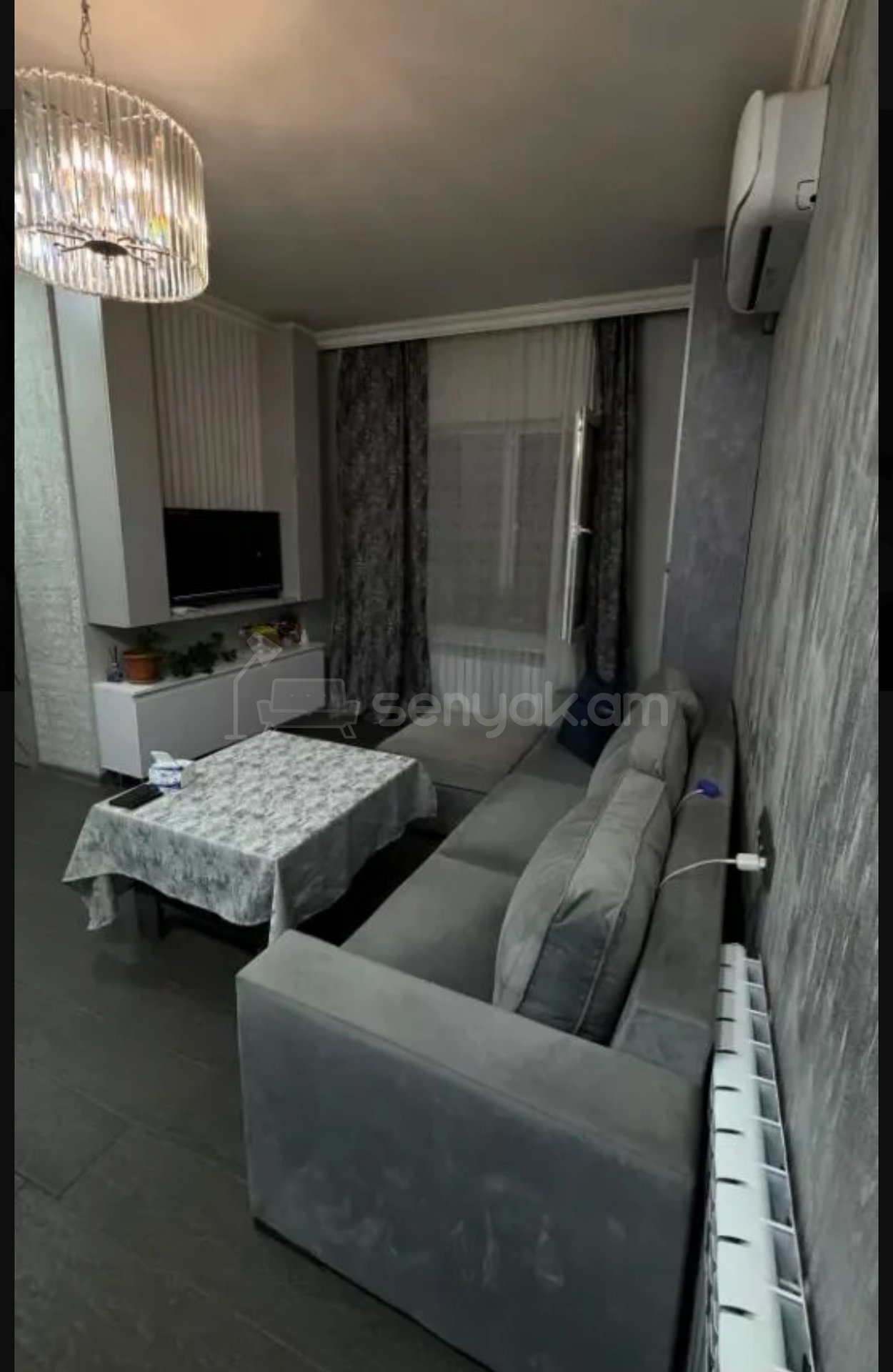 3 Սենյականոց Բնակարան Նորակառույցում, 50քմ, 7/7 հարկ, Դիզայներական Վերանորոգված