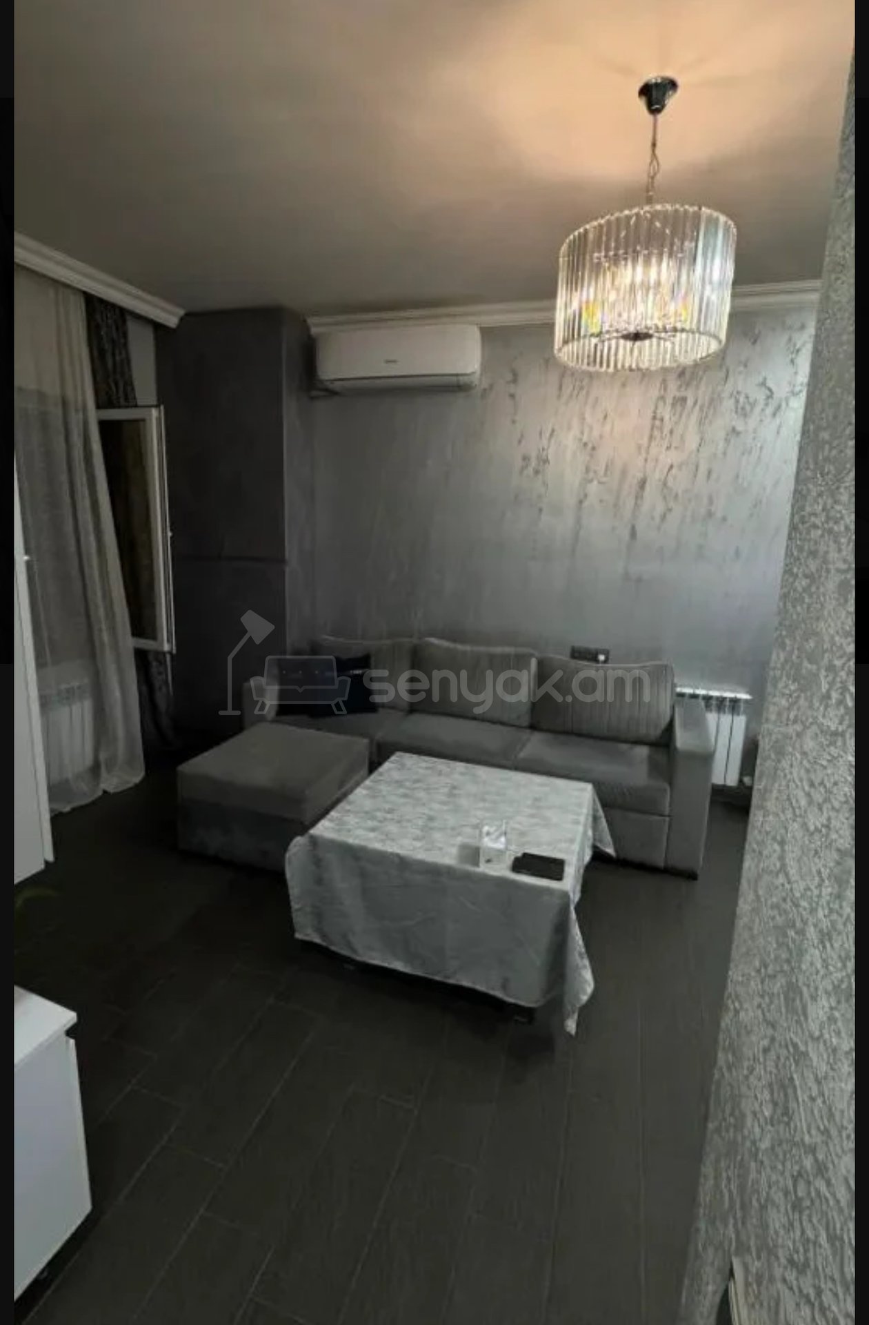 3 Սենյականոց Բնակարան Նորակառույցում, 50քմ, 7/7 հարկ, Դիզայներական Վերանորոգված