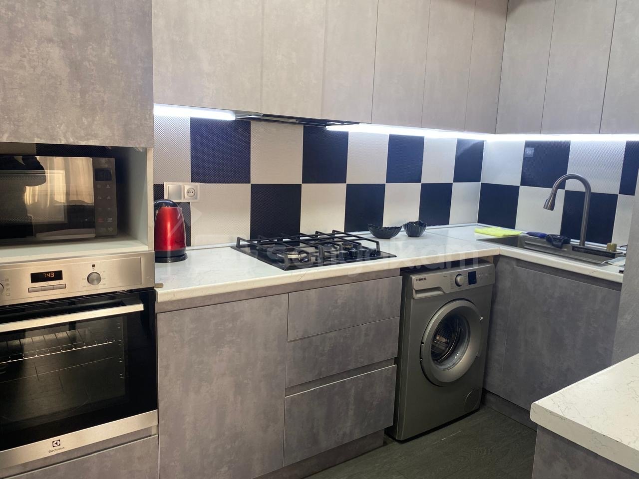 3 Սենյականոց Բնակարան Նորակառույցում, 50քմ, 7/7 հարկ, Դիզայներական Վերանորոգված