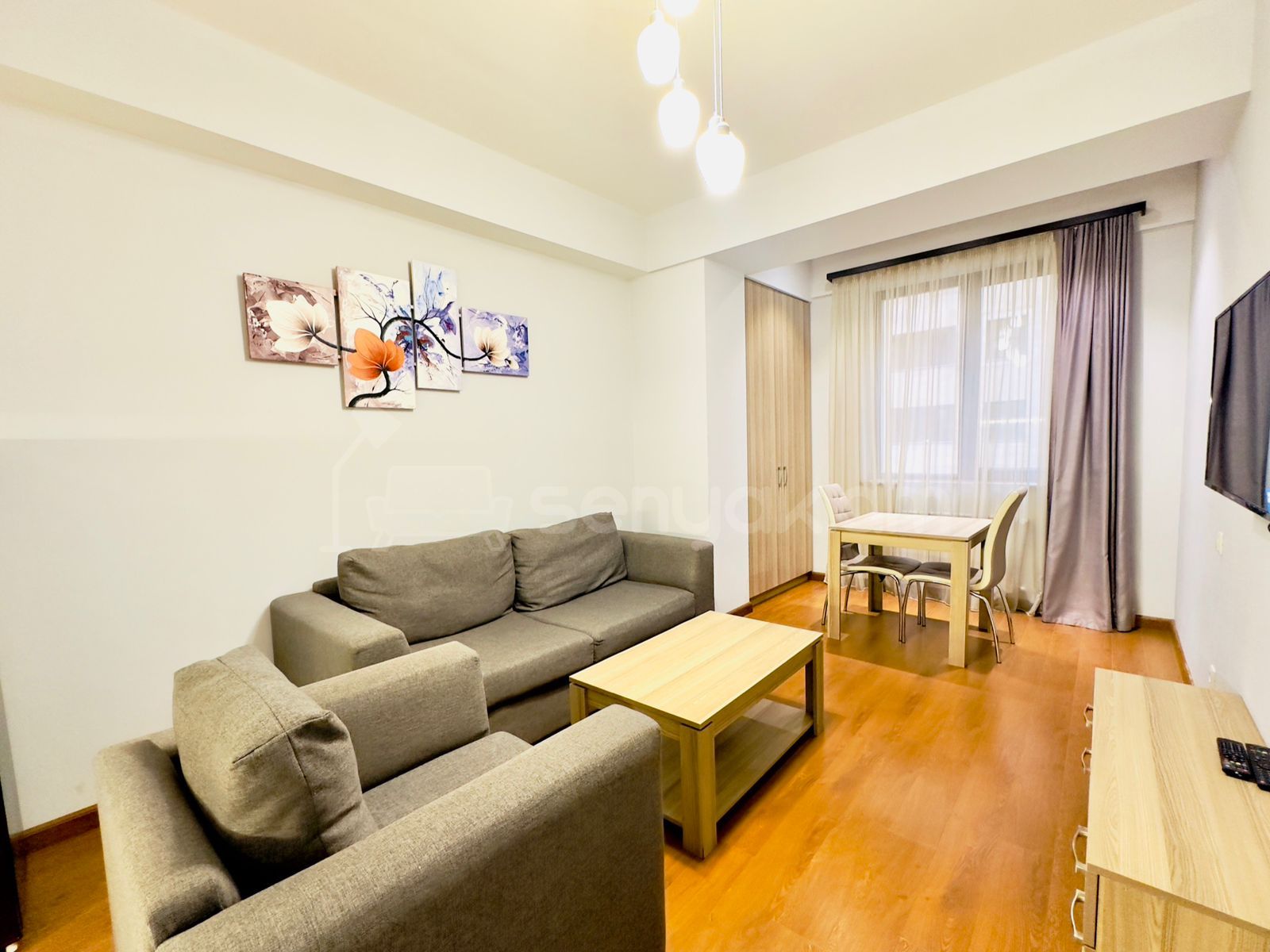 2 Սենյականոց Բնակարան Նորակառույցում, 50քմ, 7/15 հարկ, Դիզայներական Վերանորոգված