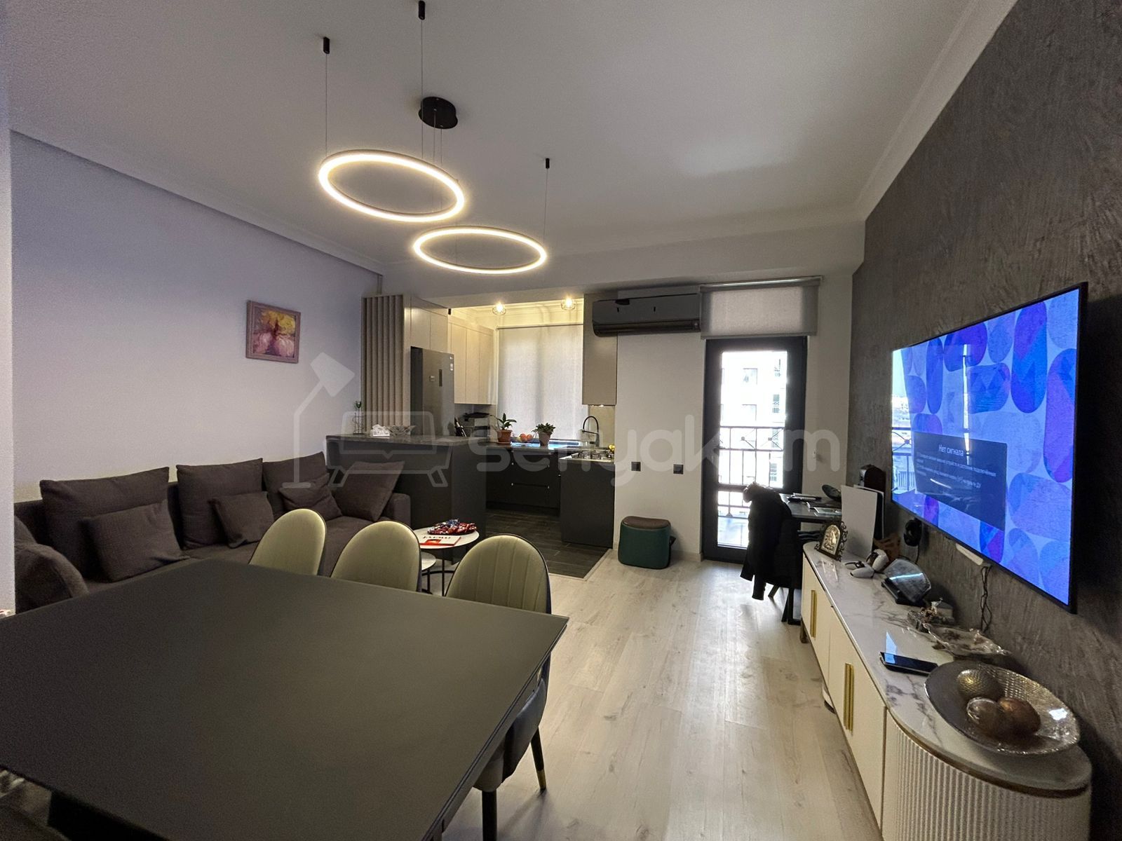 2 Սենյականոց Բնակարան Նորակառույցում, 55քմ, 8/14 հարկ, Դիզայներական Վերանորոգված