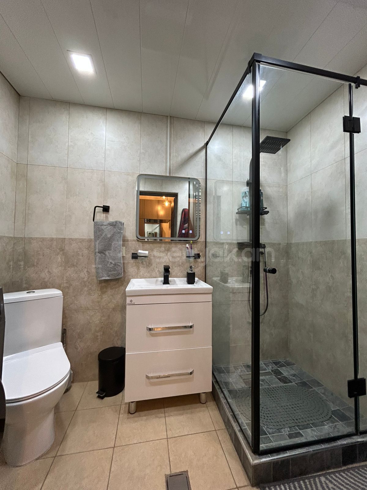 2 Սենյականոց Բնակարան Նորակառույցում, 55քմ, 8/14 հարկ, Դիզայներական Վերանորոգված