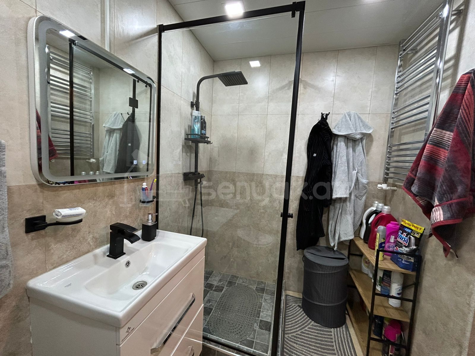 2 Սենյականոց Բնակարան Նորակառույցում, 55քմ, 8/14 հարկ, Դիզայներական Վերանորոգված