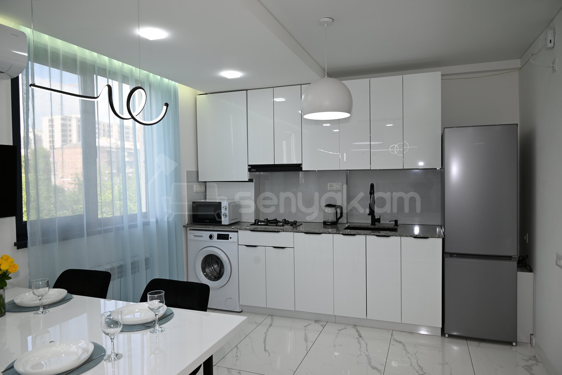 2 Սենյականոց Բնակարան, 47քմ, 5/12 հարկ, Դիզայներական Վերանորոգված