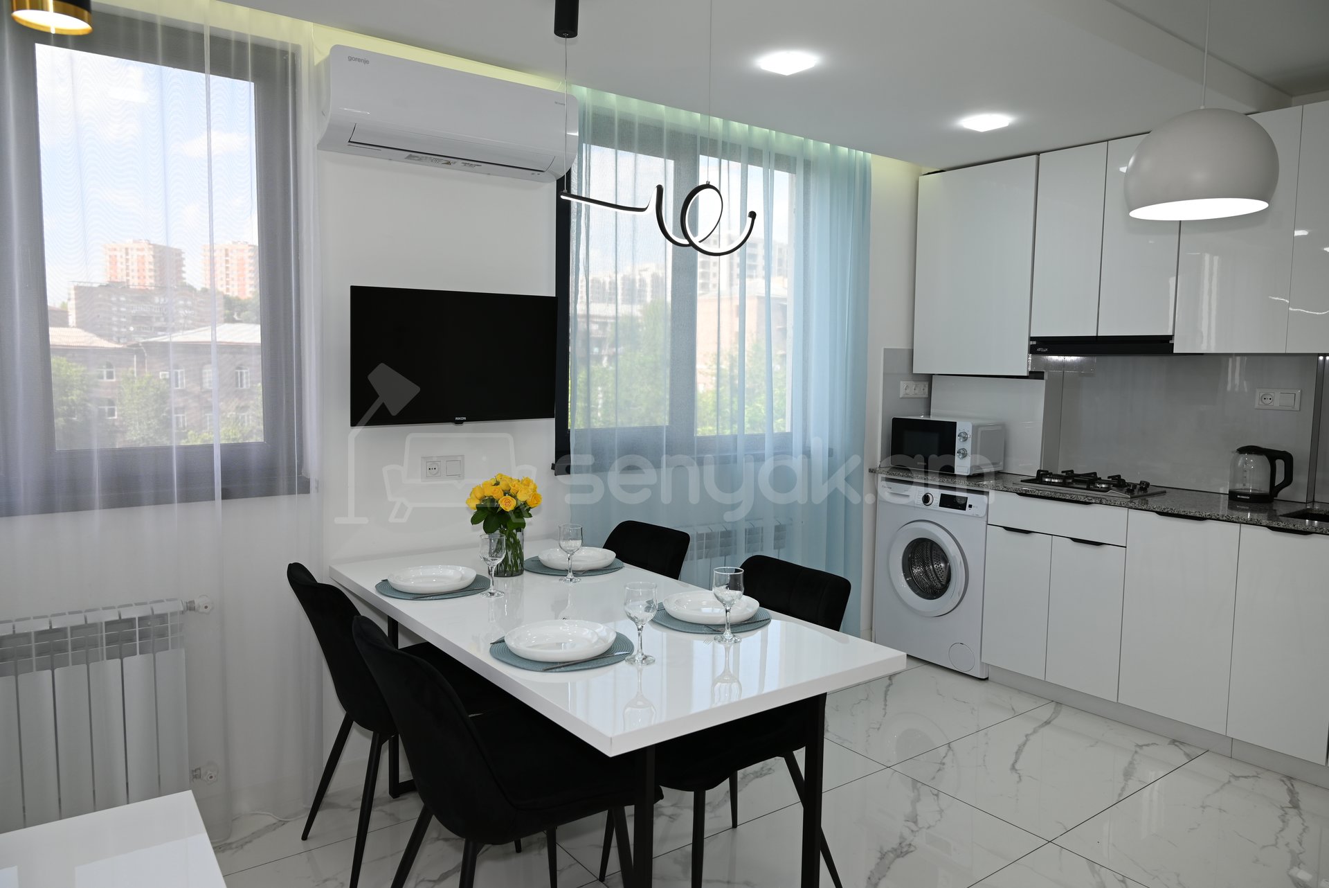 2 Սենյականոց Բնակարան, 47քմ, 5/12 հարկ, Դիզայներական Վերանորոգված