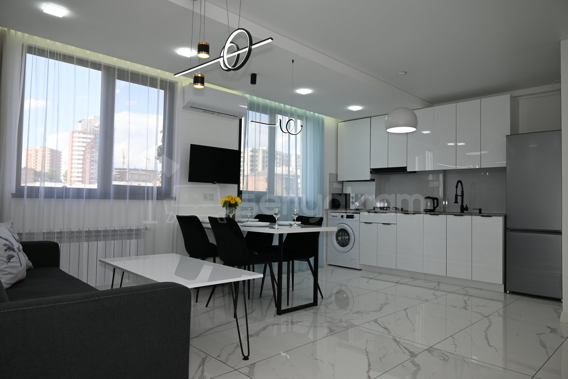 2 Սենյականոց Բնակարան, 47քմ, 5/12 հարկ, Դիզայներական Վերանորոգված