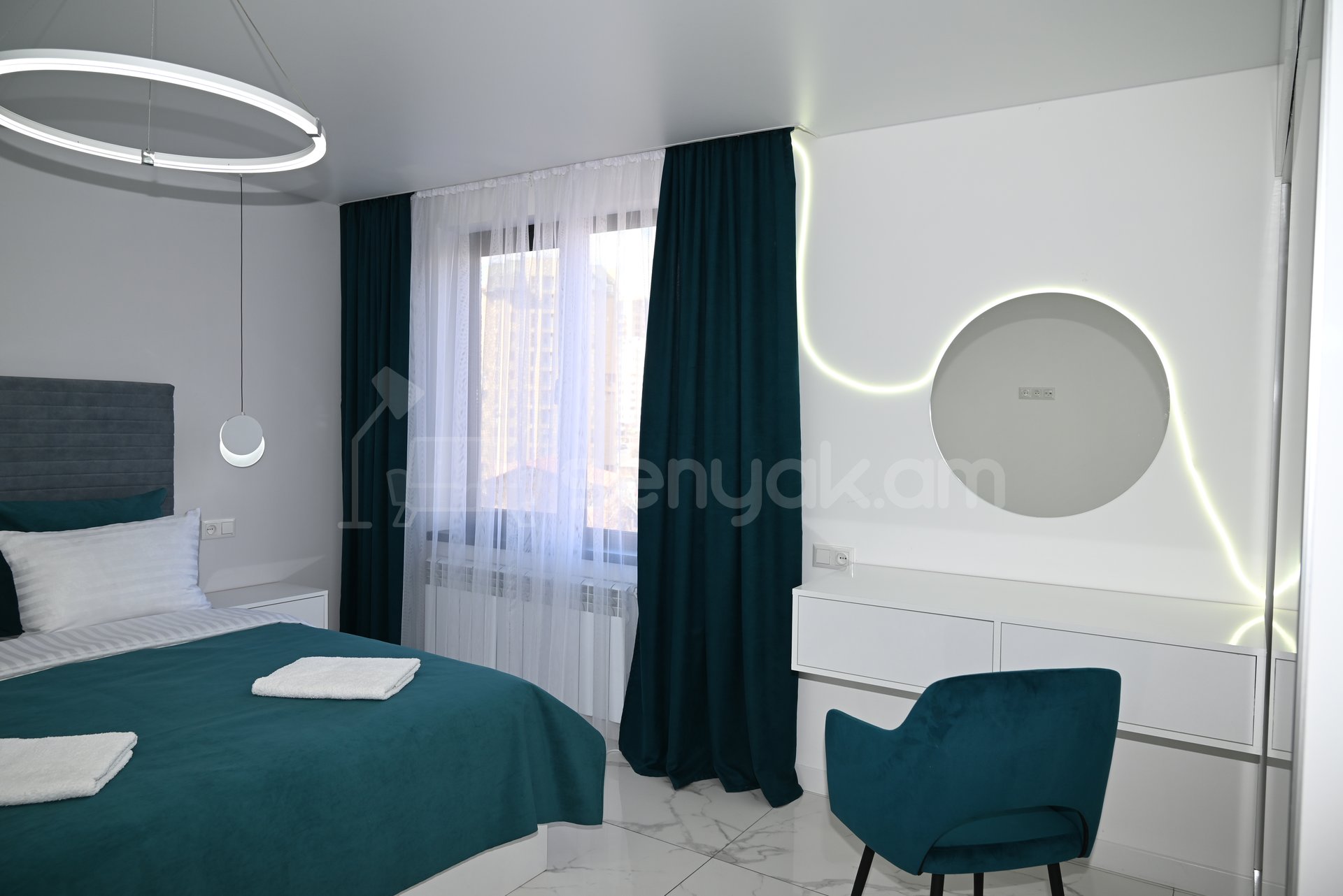 2 Սենյականոց Բնակարան, 47քմ, 5/12 հարկ, Դիզայներական Վերանորոգված