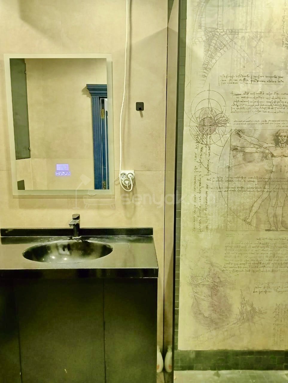 3 Սենյականոց Բնակարան Քարե Շենքում, 77քմ, 7/7 հարկ, Դիզայներական Վերանորոգված