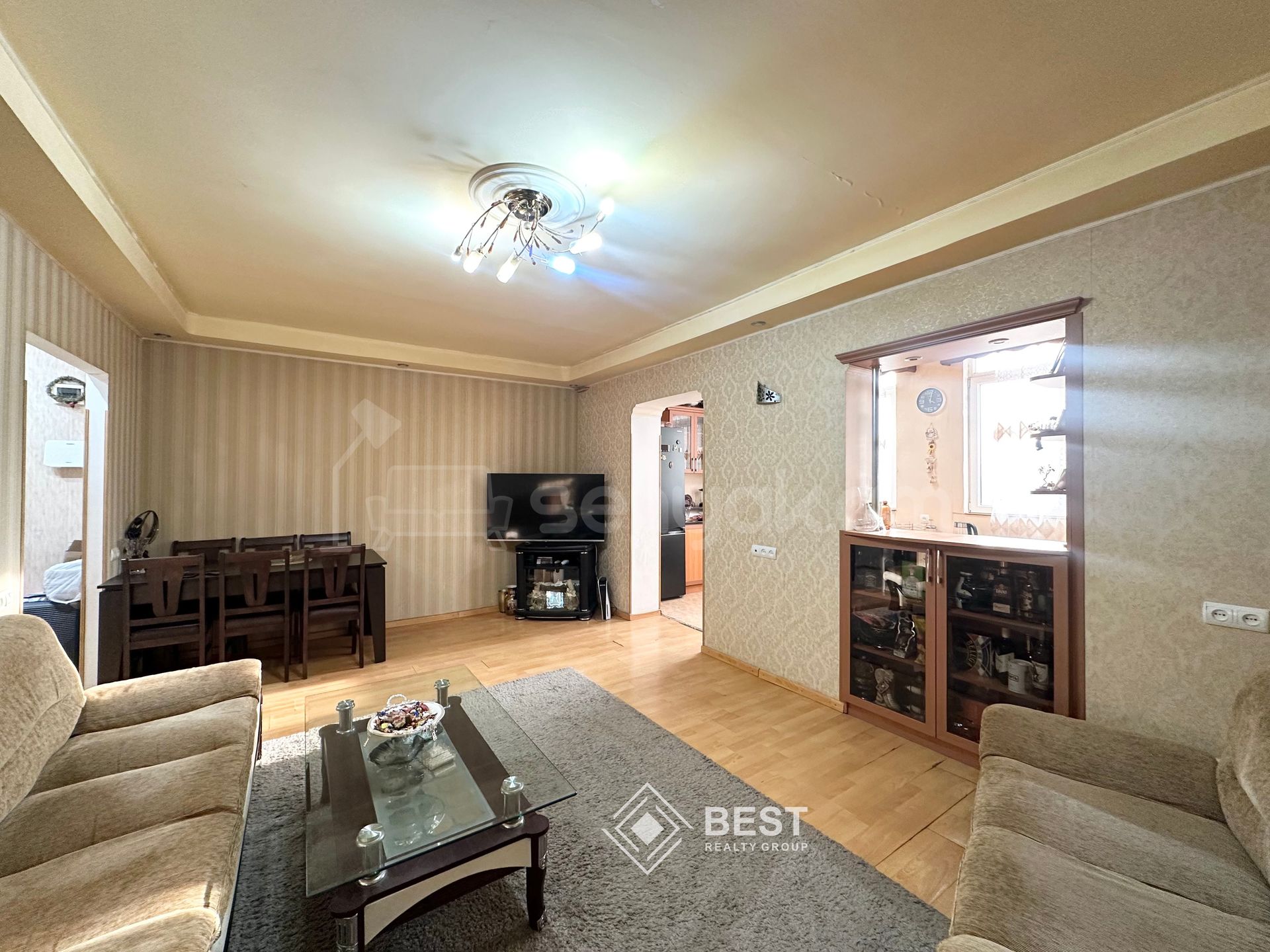 3 Սենյականոց Բնակարան Նորակառույցում, 97քմ, 5/10 հարկ, Նորմալ Վիճակում