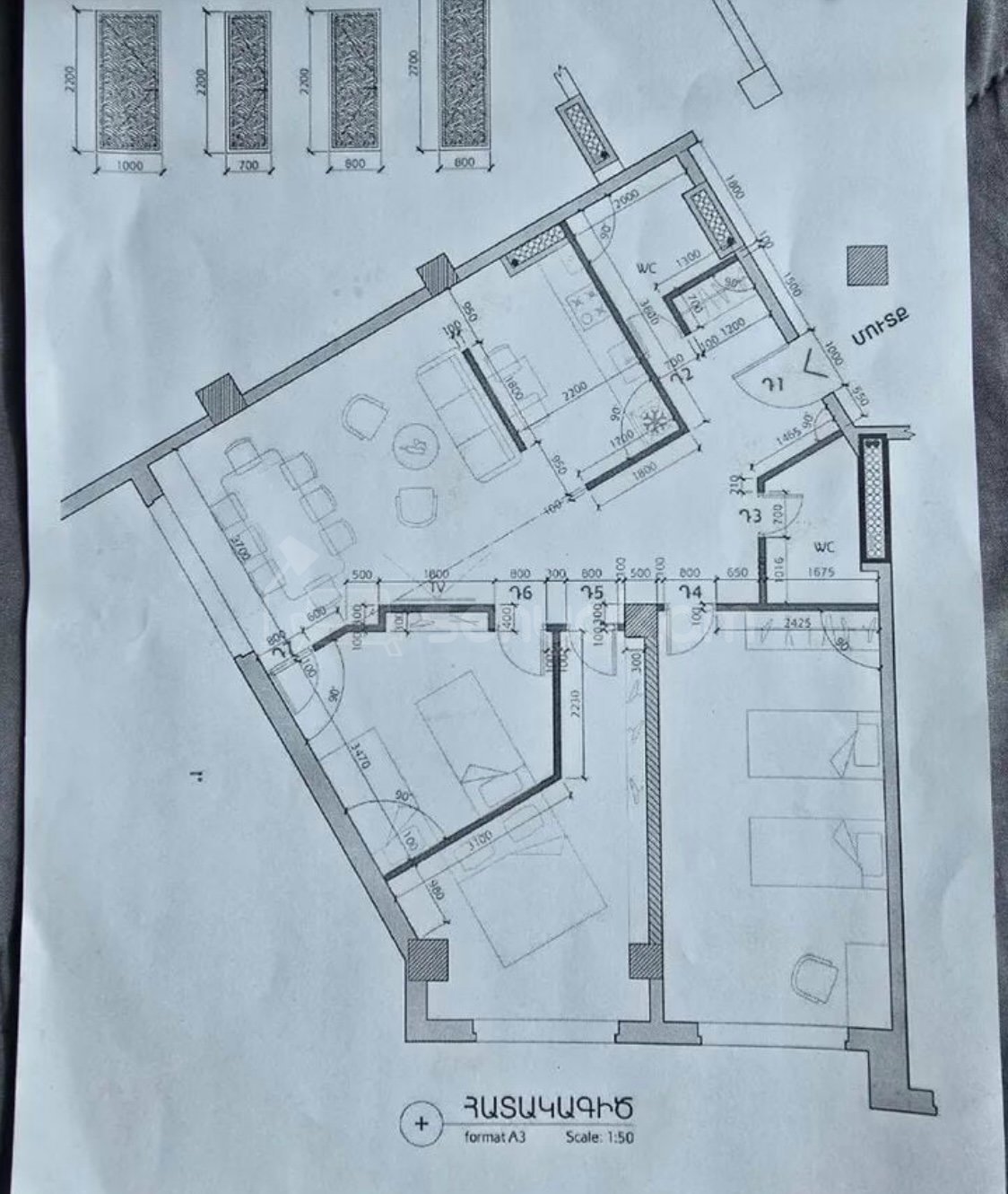 4 Սենյականոց Բնակարան Նորակառույցում, 102քմ, 3/14 հարկ, Զրոյական Վիճակում