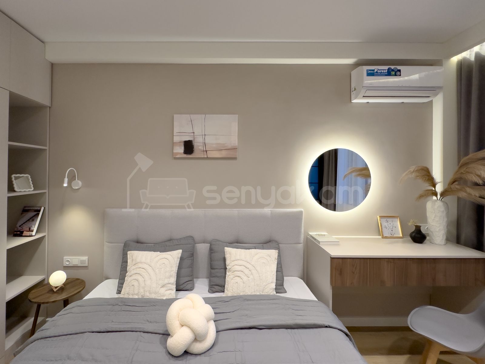 2 Սենյականոց Բնակարան Քարե Շենքում, 49քմ, 2/9 հարկ, Դիզայներական Վերանորոգված