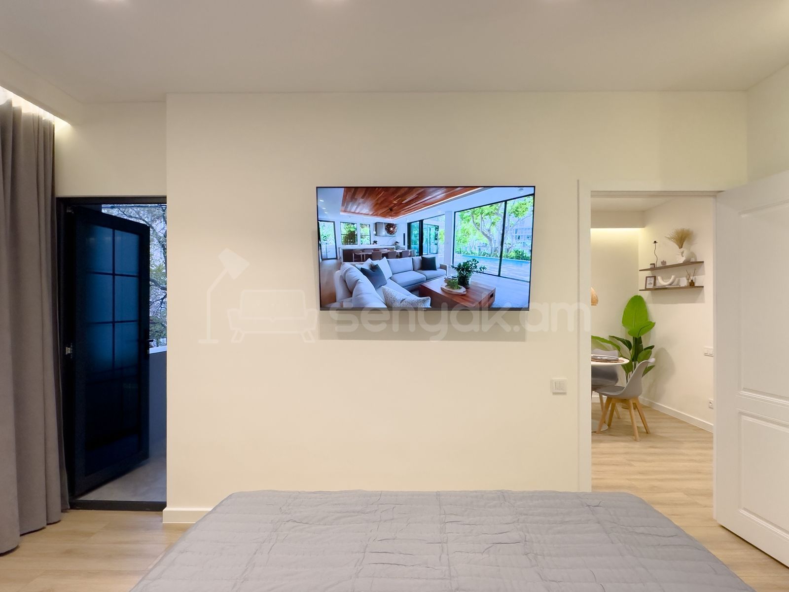 2 Սենյականոց Բնակարան Քարե Շենքում, 49քմ, 2/9 հարկ, Դիզայներական Վերանորոգված