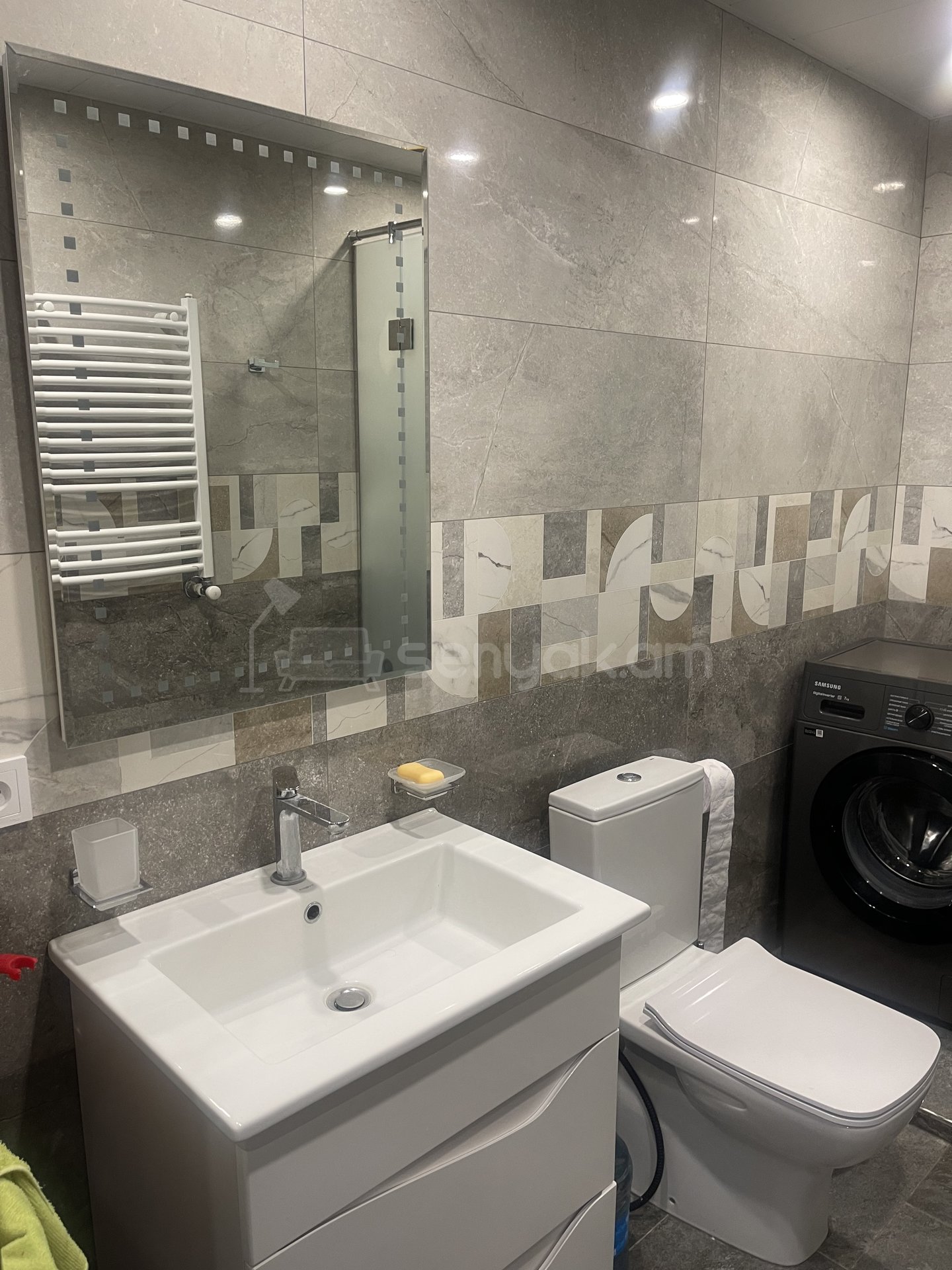 2 Սենյականոց Բնակարան Նորակառույցում, 47քմ, 8/16 հարկ, Կապիտալ Վերանորոգված