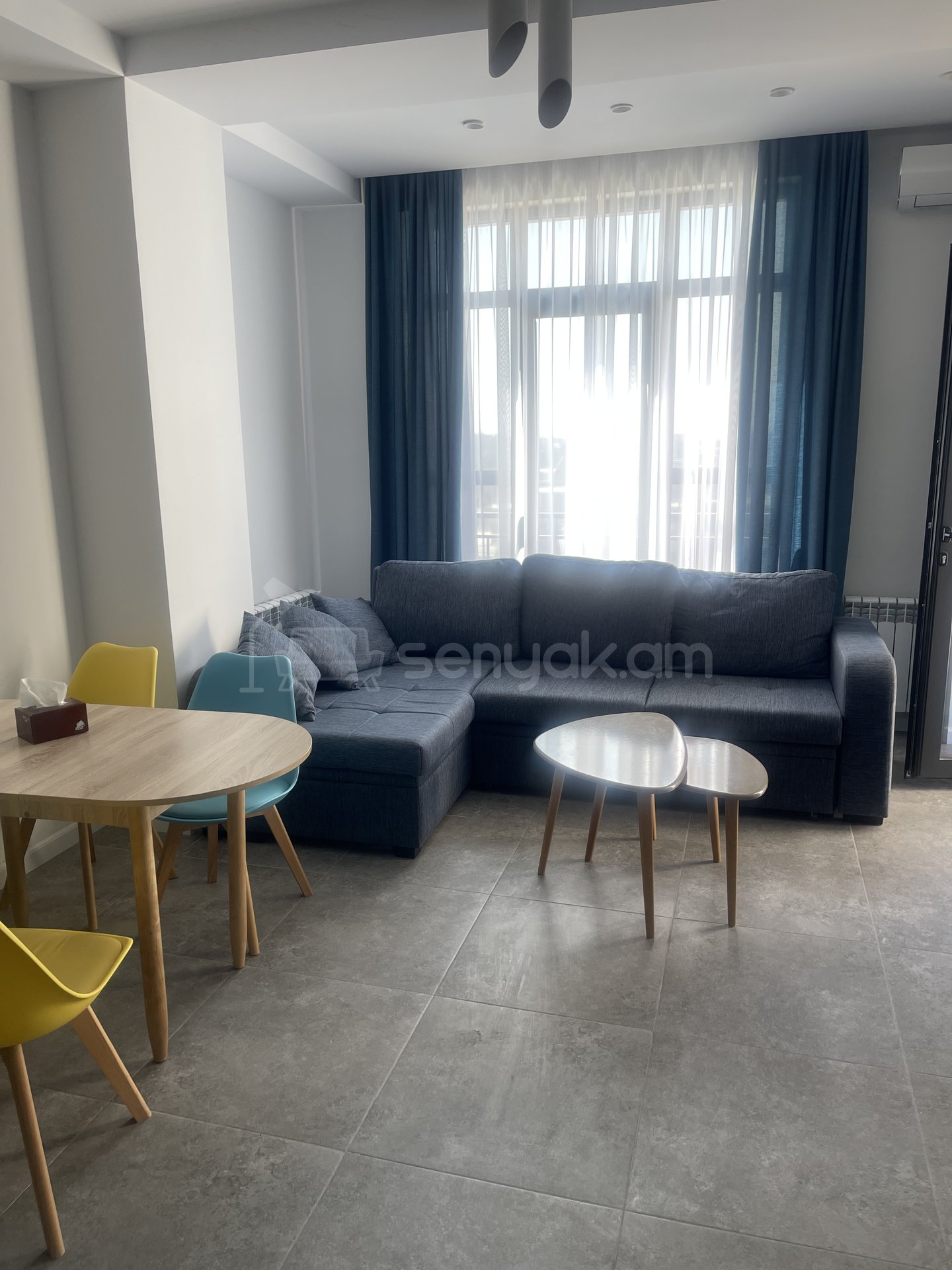 2 Սենյականոց Բնակարան Նորակառույցում, 47քմ, 8/16 հարկ, Կապիտալ Վերանորոգված