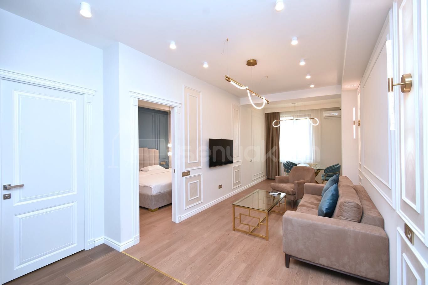 2 Սենյականոց Բնակարան Նորակառույցում, 60քմ, 8/12 հարկ, Դիզայներական Վերանորոգված