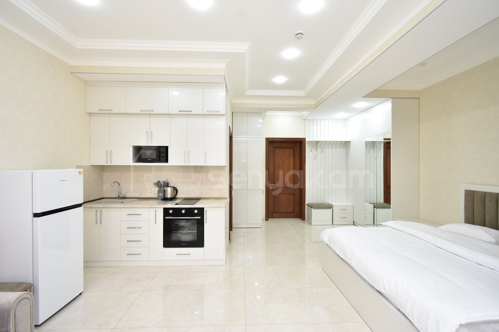 2 Սենյականոց Բնակարան Նորակառույցում, 50քմ, 6/12 հարկ, Դիզայներական Վերանորոգված