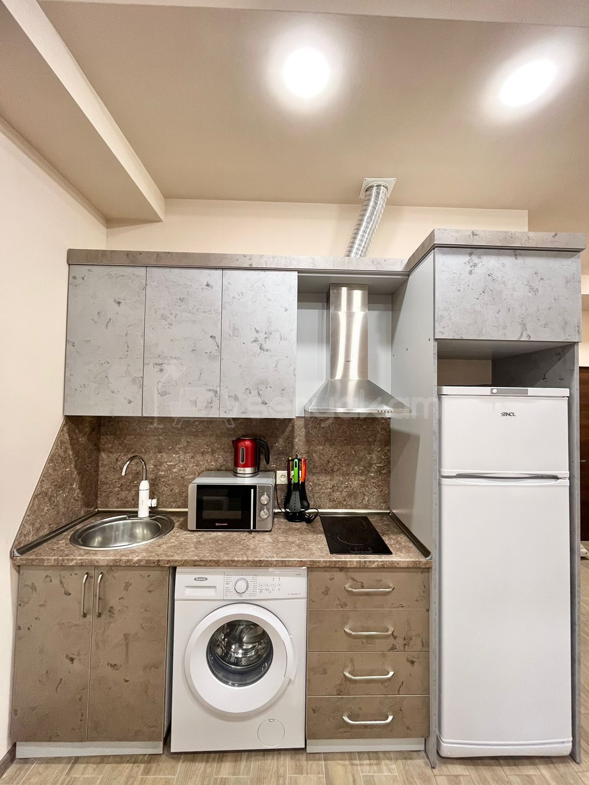 2 Սենյականոց Բնակարան Նորակառույցում, 55քմ, 5/12 հարկ, Դիզայներական Վերանորոգված