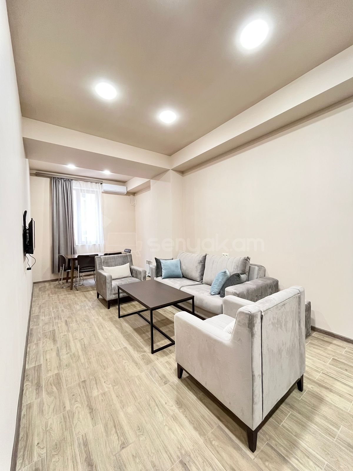 2 Սենյականոց Բնակարան Նորակառույցում, 55քմ, 5/12 հարկ, Դիզայներական Վերանորոգված