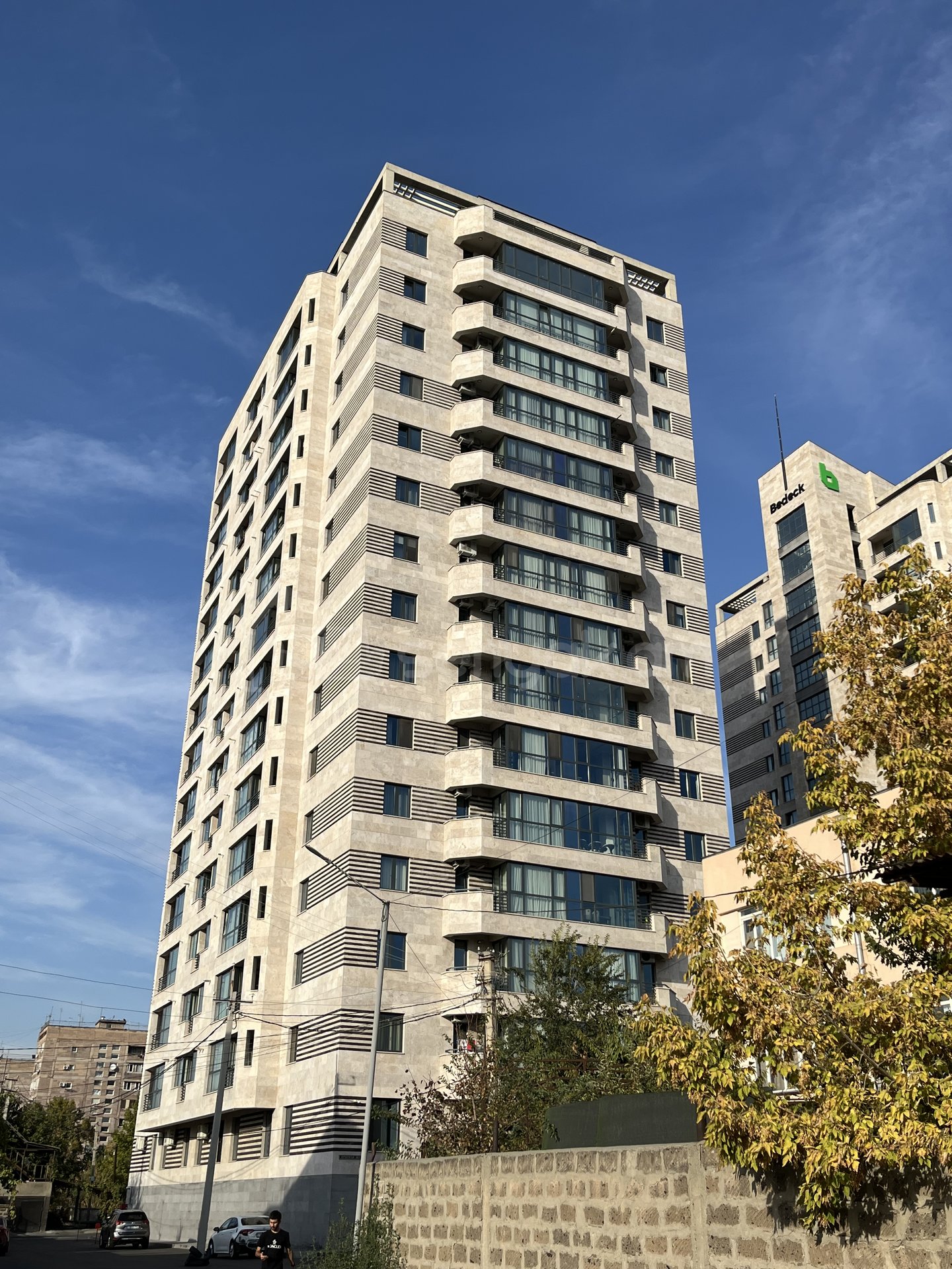 3 Սենյականոց Բնակարան Նորակառույցում, 80քմ, 6/15 հարկ, Կապիտալ Վերանորոգված