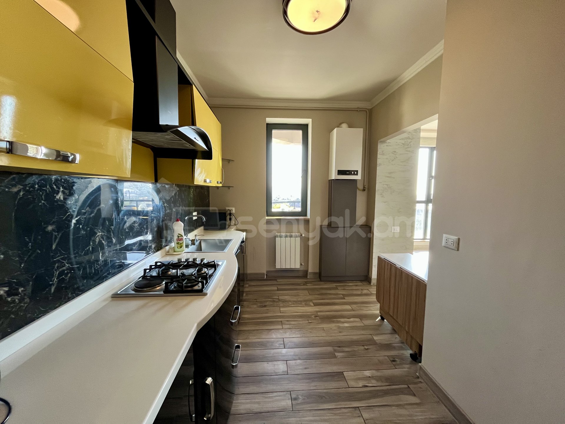 3 Սենյականոց Բնակարան Նորակառույցում, 80քմ, 6/15 հարկ, Կապիտալ Վերանորոգված