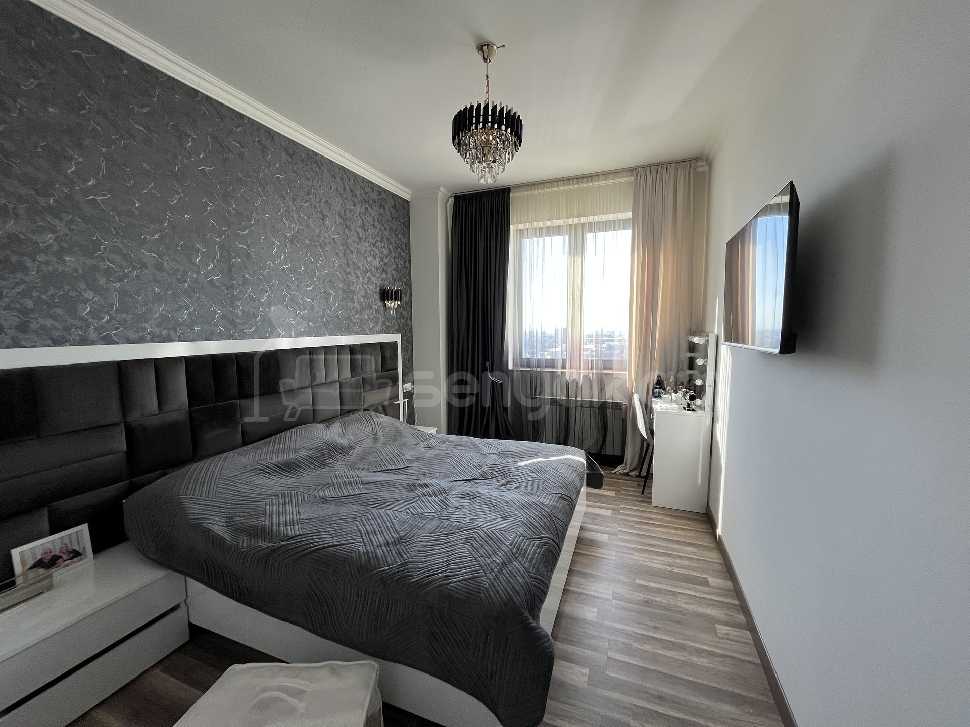 3 Սենյականոց Բնակարան Նորակառույցում, 80քմ, 7/15 հարկ, Կապիտալ Վերանորոգված